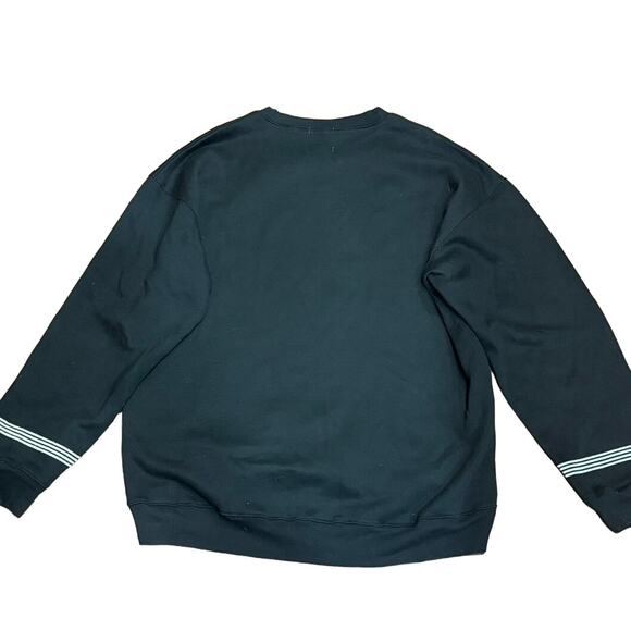 UNIF ‘Forget Paradise’ Pullover Crewneck Sweatshirt - Size Large - Black & White - Picture 4 of 13